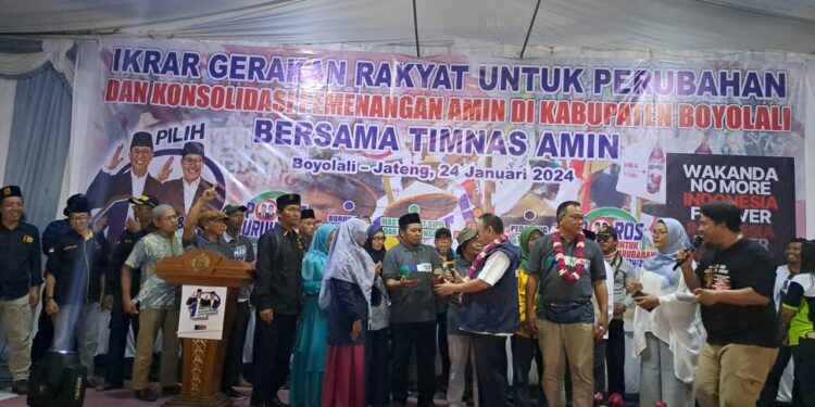 Warga Boyolali Dukung AMIN, Sudirman Said: Ini Bukan Massa Berseragam atau Dimobilisasi