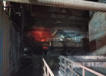 Kebakaran Tungku Furnance 1 PT SMI di Dalam Kawasan PT IMIP akibat Overload Produksi