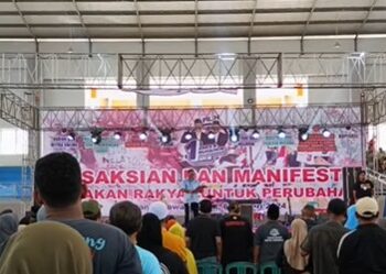 Kesaksian dan Manifesto Gerakan Rakyat untuk Perubahan di GOR Abirawa