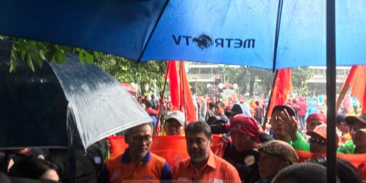 Aksi Tritura Partai Buruh