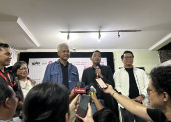 Ganjar di Kantor Walhi Nasional Mendapat Pesan terkait Tata Kelola Lingkungan