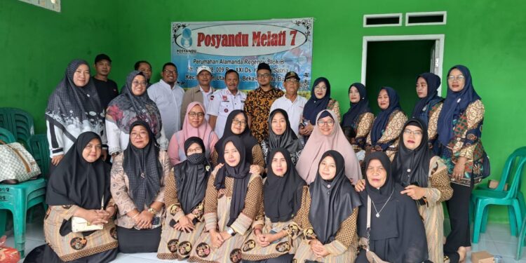 Peresmian Posyandu Melati 7 Perum Alamanda Regency Bekasi, Permudah Akses Kesehatan Ibu dan Anak