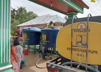 Bantuan Air Bersih di Lokasi Terdampak Banjir Sumatra Barat Dikerahkan Kementerian PUPR