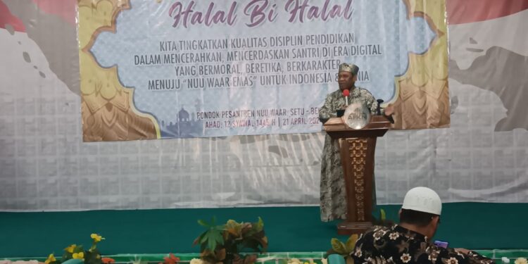 Halal Bihalal Pesantren Nuu Waar Momen Tingkatkan Kualitas Santri Selepas Ramadan