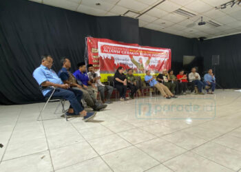 Aksi Bersama AASB dan GEBRAK Memperingati May Day