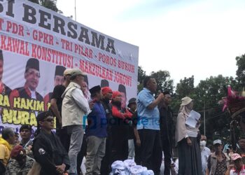Poros Buruh untuk Perubahan di Aksi 19 April Ingatkan MK soal Ini