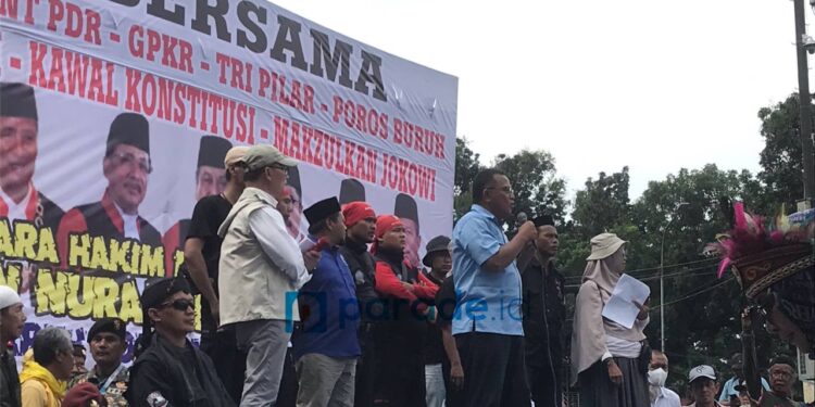 Poros Buruh untuk Perubahan di Aksi 19 April Ingatkan MK soal Ini