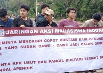 Aksi JAM Indonesia: Pecat dan Periksa Pj Gubernur Aceh Bustami