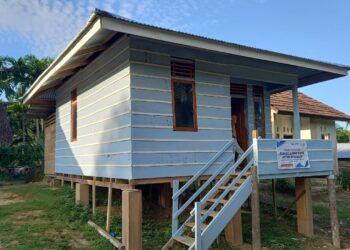 Rumah Layak Huni Mualaf di Desa Taikako Diresmikan
