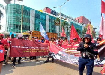 Aksi Pekerja J&T Ekspres Jakarta: Menuntut Ini