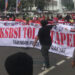 Aksi KSBSI Tolak Tapera Dihadiri Ribuan Buruh dari Berbagai Daerah