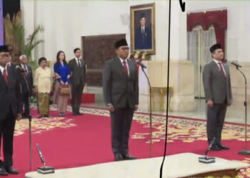 Jokowi Lantik Tiga Wamen: Keuangan, Pertanian, dan Marves