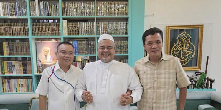 Dasco dan Habiburokman Bertemu Habib Rizieq: Silaturahmi Kebangsaan
