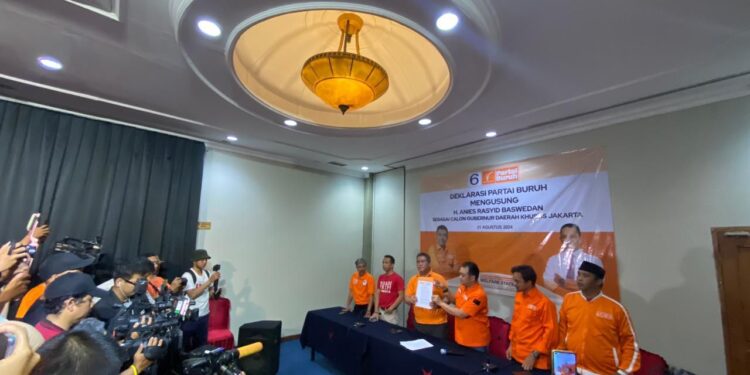 Partai Buruh Dukung Anies Cagub Jakarta, Ini Alasannya