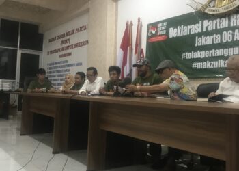 Deklarasi PRO oleh Pemuda dan Aktivis Lintas Generasi Dihadiri Eggy Sudjana