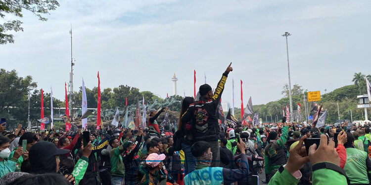 Belum ada Progres dari Kominfo, Ribuan Ojol Akan Kembali Turun ke Jalan