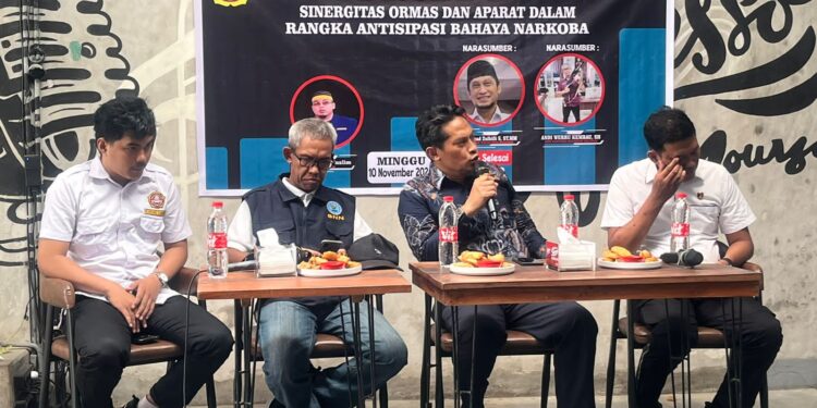 Gelar Diskusi Anti Narkoba, Ini Seruan Ketua Karang Taruna Kota Makassar
