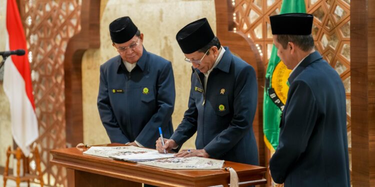 Pesan Menag di Pengukuhan BP4: Ini saat Tepat Jihad Turunkan Angka Perceraian