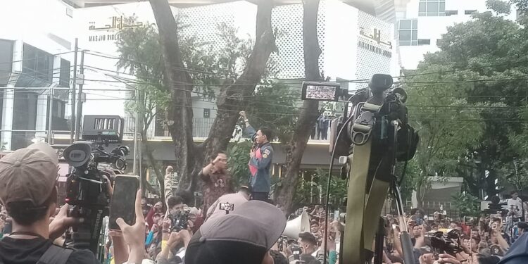 Aksi BEM SI Rakyat Bangkit ‘Indonesia Gelap’ Bawa Sembilan Tuntutan, Ditindaklanjuti Istana