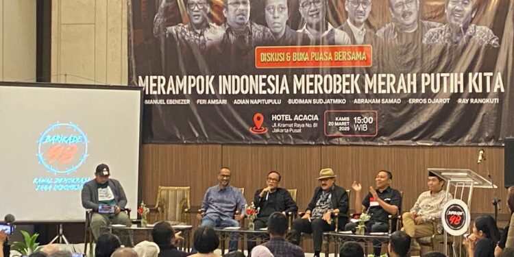 Diskusi dan Buka Puasa Bersama Barikade 98: Merampok Indonesia Merobek Merah Putih Kita