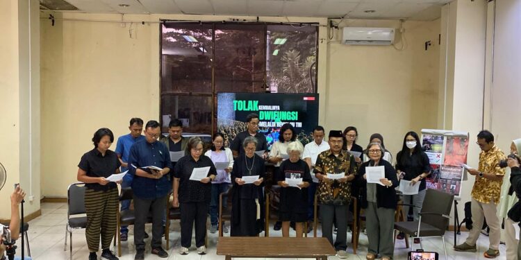 Tokoh Masyarakat dan Tokoh Sipil Tolak RUU TNI, Mending Modernisasi Alutsista