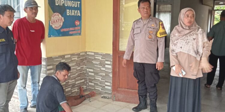 ODGJ Meresahkan Masyarakat Diamankan Polsek Terbanggi Besar