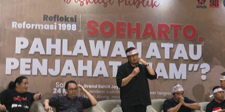 Aktivis ’98 Tolak Soeharto Pahlawan Nasional