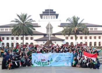Ribuan Anak Muda Indonesia “Lari Sejauh Gaza”, Tunjukkan Solidaritas untuk Palestina