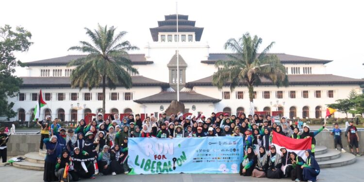 Ribuan Anak Muda Indonesia “Lari Sejauh Gaza”, Tunjukkan Solidaritas untuk Palestina