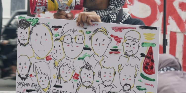 Peduli Palestina Bandung Sorot Penculikan Aktivis di Kapal Madleen oleh “Israel”