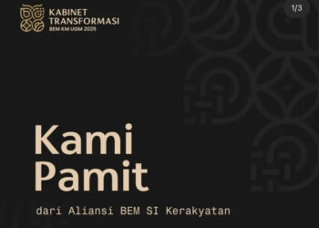 BEM KM UGM Keluar dari BEM SI Kerakyatan: Terkontaminasi Kepentingan Elit