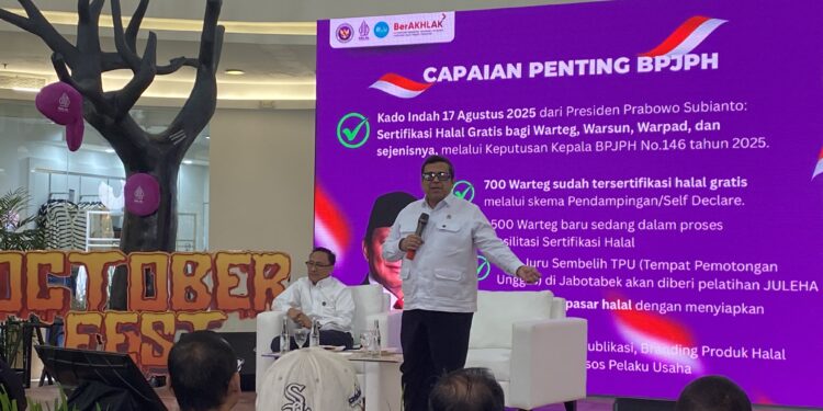 Menuju Wajib Halal Oktober 2026, BPJPH Gathering Media dan Pengusaha