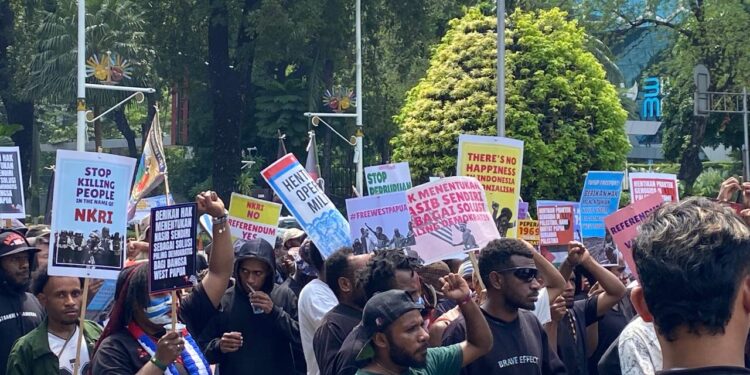 Koalisi Gerakan Papua Desak Penghentian Militerisme dan Kembalikan Hak Rakyat Papua