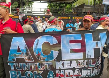 Aksi PP TIM di ESDM Gugat Bahlil soal Blok Andaman