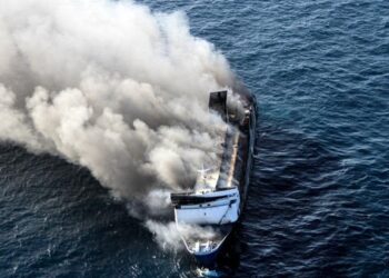 KMP Mutiara Sentosa 2 Terbakar di Sumenep, 5 Tewas