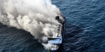 KMP Mutiara Sentosa 2 Terbakar di Sumenep, 5 Tewas