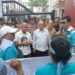 Ratusan Buruh SBNI Sumut Tuntut Hapus Outsourcing di Medan