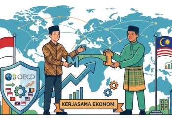 Indonesia Bakal Gabung OECD, Dorong Kerja Sama Malaysia