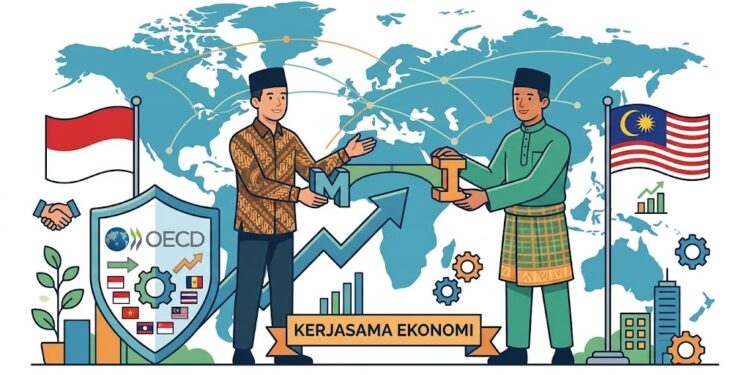 Indonesia Bakal Gabung OECD, Dorong Kerja Sama Malaysia