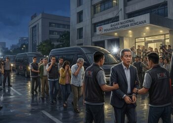 KPK OTT BNPB: 14 Orang Diamankan, Sestama Rustian Terseret