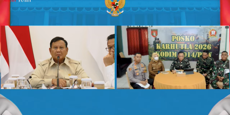 Prabowo Kirim 200 Pompa Air Atasi Karhutla Tanjung Puting
