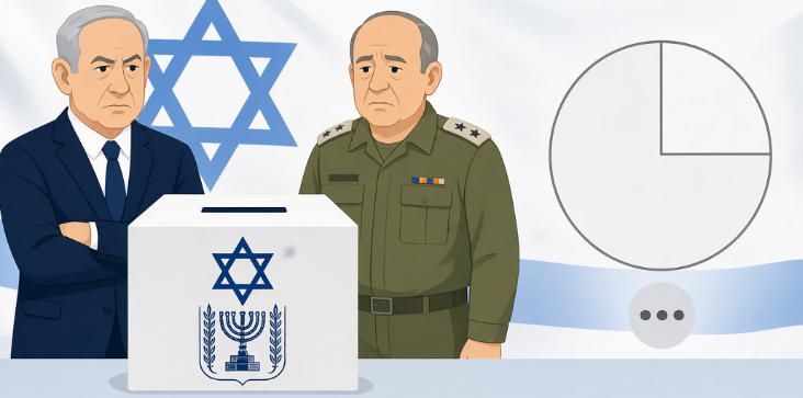Pemilu Israel Berakhir: Netanyahu dan Eisenkot Belum Raih Mayoritas